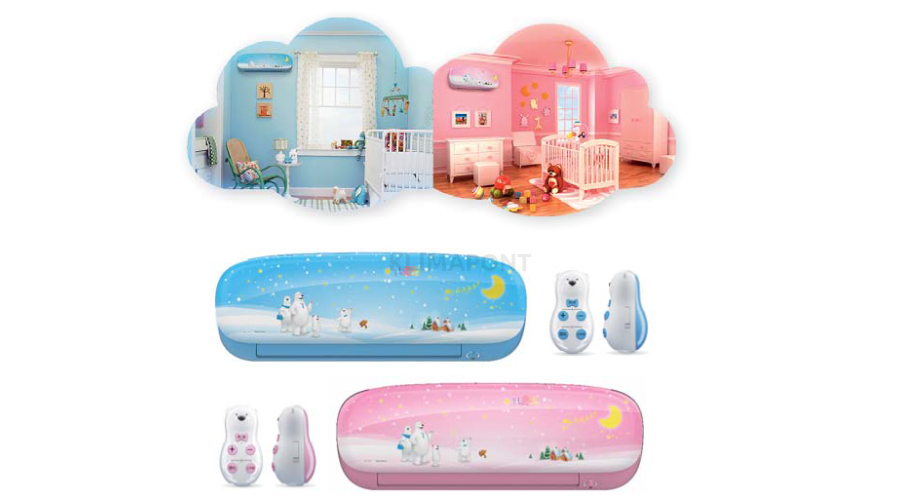 Midea Kidstar Pink Blue 12000 Btu Klima Oztoprak Teknik 0 242 345 96 56